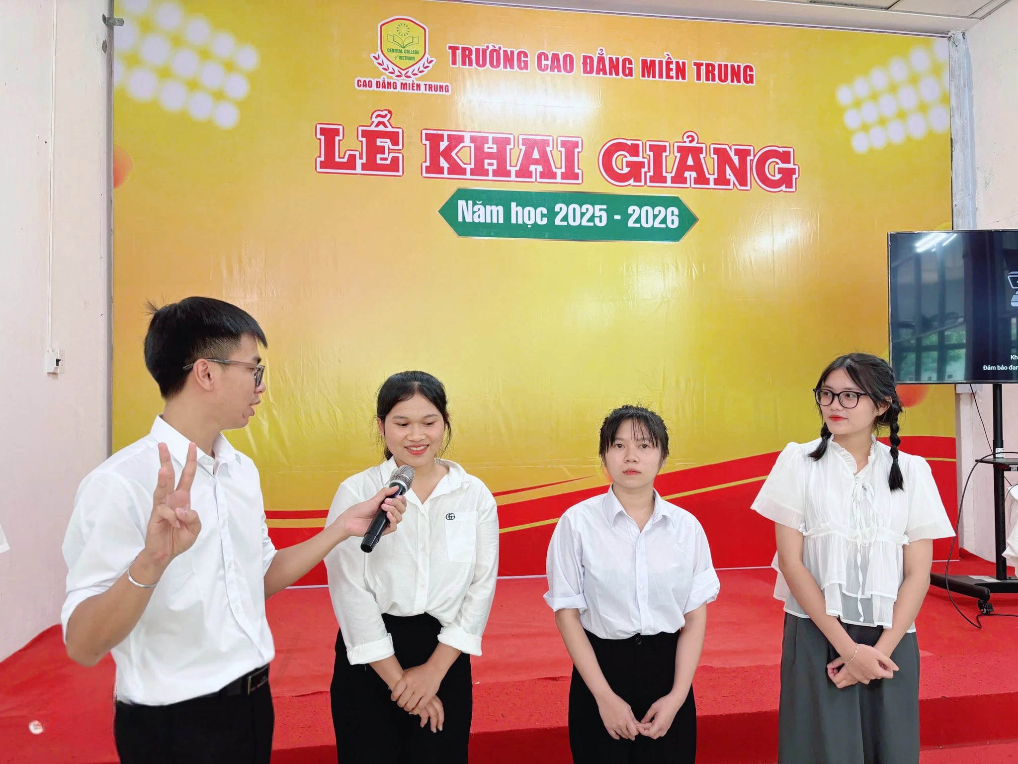 Lễ Khai Giảng Chào Đón Tân Sinh Viên Đợt 1 Năm Học 2025–2026 | Cao Đẳng Miền Trung